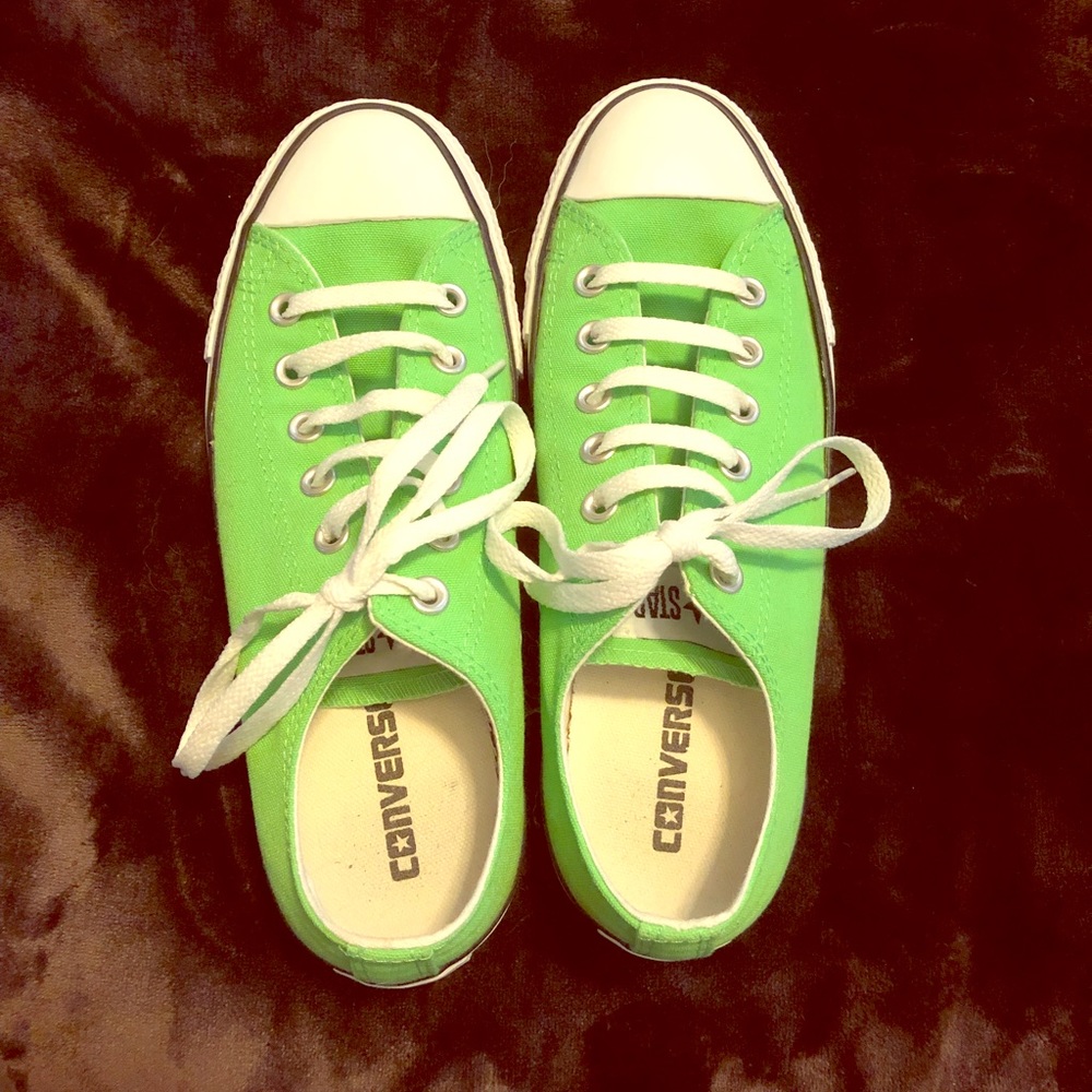 Lime Green Converse All✨Stars